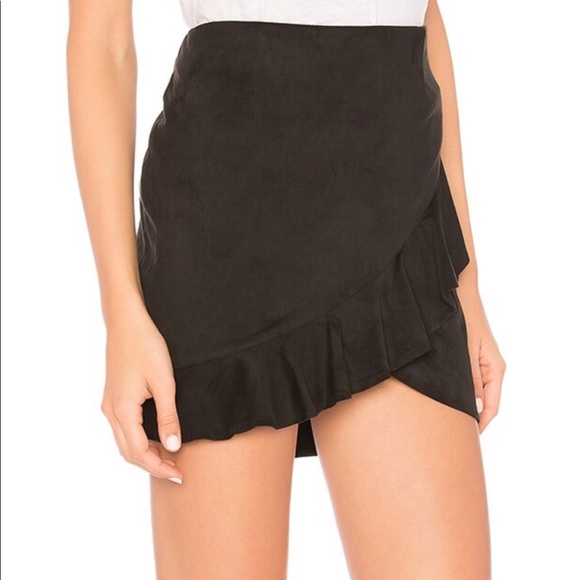 BB Dakota Milan Ruffle Mini Skirt - Picture 4 of 7